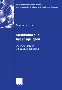 Multikulturelle Arbeitsgruppen (eBook, PDF) - Rohn, Anne Susann
