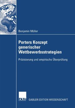 Porters Konzept generischer Wettbewerbsstrategien (eBook, PDF) - Müller, Benjamin