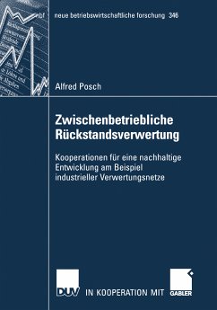 Zwischenbetriebliche Rückstandsverwertung (eBook, PDF)