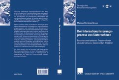 Der Internationalisierungsprozess von Unternehmen (eBook, PDF) - Simon, Markus Christian