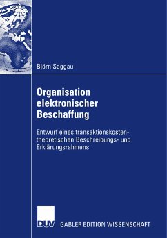 Organisation elektronischer Beschaffung (eBook, PDF) - Saggau, Björn