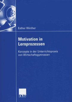 Motivation in Lernprozessen (eBook, PDF) - Winther, Esther