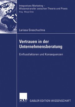 Vertrauen in der Unternehmensberatung (eBook, PDF) - Greschuchna, Larissa