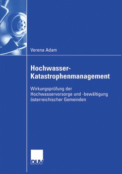 Hochwasser-Katastrophenmanagement (eBook, PDF) - Adam, Verena