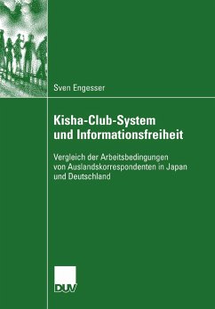 Kisha-Club-System und Informationsfreiheit (eBook, PDF) - Engesser, Sven