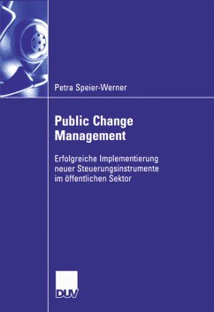 Public Change Management (eBook, PDF) - Speier-Werner, Petra