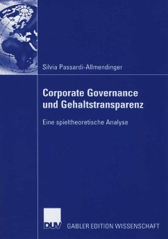 Corporate Governance und Gehaltstransparenz (eBook, PDF) - Passardi-Allmendinger, Silvia