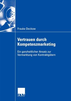 Vertrauen durch Kompetenzmarketing (eBook, PDF) - Deckow, Frauke
