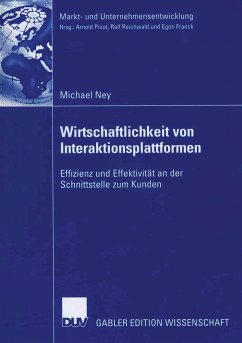 Wirtschaftlichkeit von Interaktionsplattformen (eBook, PDF) - Ney, Michael