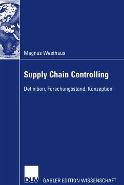 Supply Chain Controlling (eBook, PDF) - Westhaus, Magnus