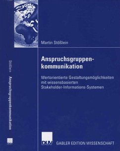 Anspruchsgruppenkommunikation (eBook, PDF) - Stößlein, Martin