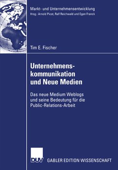 Unternehmenskommunikation und Neue Medien (eBook, PDF) - Fischer, Tim