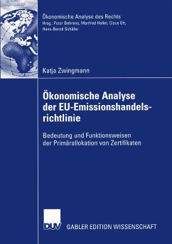 Ökonomische Analyse der EU-Emissionshandelsrichtlinie (eBook, PDF) - Zwingmann, Katja