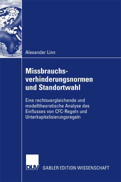 Missbrauchsverhinderungsnormen und Standortwahl (eBook, PDF) - Linn, Alexander