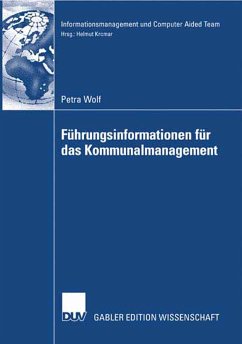 Führungsinformationen für das Kommunalmanagement (eBook, PDF) - Wolf, Petra