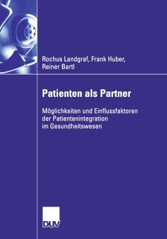 Patienten als Partner (eBook, PDF) - Landgraf, Rochus; Huber, Frank; Bartl, Reiner