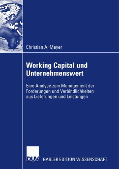 Working Capital und Unternehmenswert (eBook, PDF) - Meyer, Christian