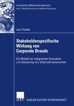 Stakeholderspezifische Wirkung von Corporate Brands (eBook, PDF) - Fiedler, Lars