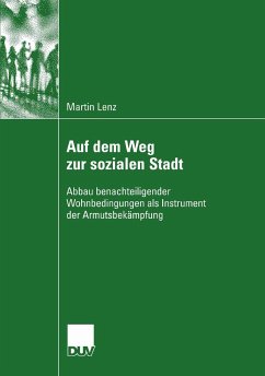 Auf dem Weg zur sozialen Stadt (eBook, PDF) - Lenz, Martin