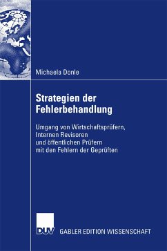 Strategien der Fehlerbehandlung (eBook, PDF) - Donle, Michaela