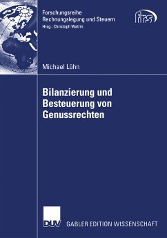 Bilanzierung und Besteuerung von Genussrechten (eBook, PDF) - Lühn, Michael