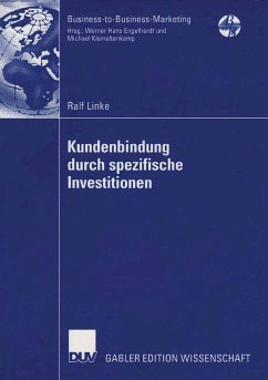 Kundenbindung durch spezifische Investitionen (eBook, PDF) - Linke, Ralf
