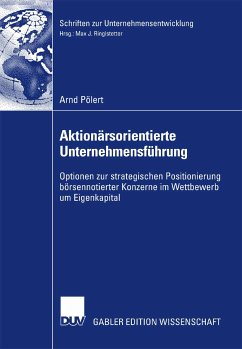 Aktionärsorientierte Unternehmensführung (eBook, PDF) - Pölert, Arnd