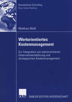 Wertorientiertes Kostenmanagement (eBook, PDF) - Weiß, Matthias