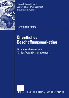 Öffentliches Beschaffungsmarketing (eBook, PDF) - Blome, Constantin