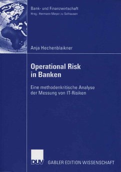 Operational Risk in Banken (eBook, PDF) - Hechenblaikner, Anja