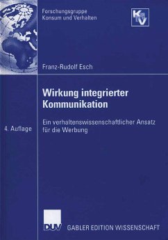 Wirkung integrierter Kommunikation (eBook, PDF) - Esch, Franz-Rudolf