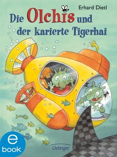 Die Olchis und der karierte Tigerhai / Die Olchis-Kinderroman Bd.3 (eBook, ePUB) - Dietl, Erhard