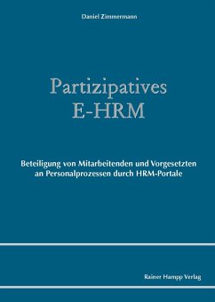 Partizipatives E-HRM (eBook, PDF) - Zimmermann, Daniel