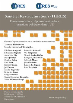 Santé et Restructurations (HIRES) (eBook, PDF)