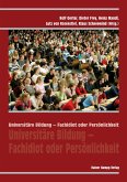 Universitäre Bildung - Fachidiot oder Persönlichkeit (eBook, PDF)