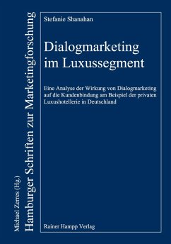Dialogmarketing im Luxussegment (eBook, PDF) - Shanahan, Stefanie