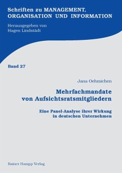 Mehrfachmandate von Aufsichtsratsmitgliedern (eBook, PDF) - Oehmichen, Jana