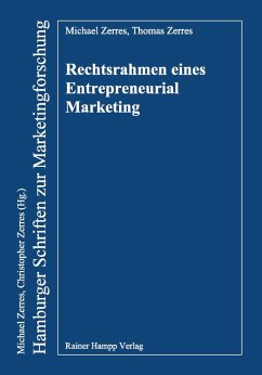 Cover Rechtsrahmen eines Entrepreneurial Marketing (eBook, PDF)