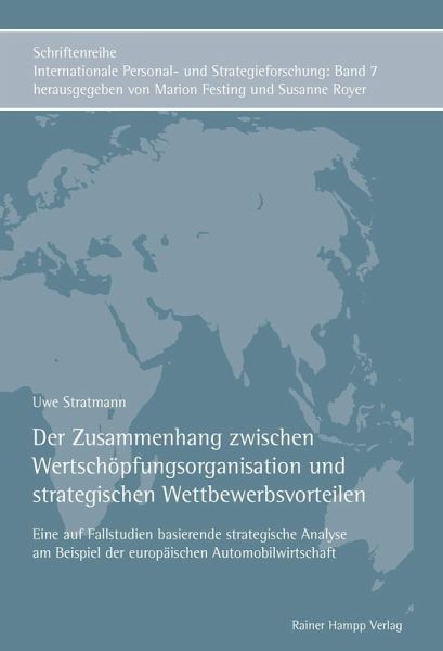 Der Zusammenhang zwischen Wertschöpfungsorganisation und strategischen Wettbewerbsvorteilen (eBook, PDF)