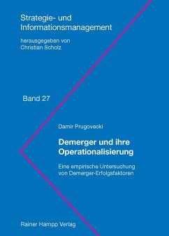 Demerger und ihre Operationalisierung (eBook, PDF) - Prugovecki, Damir