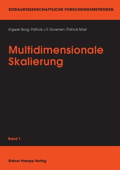 Multidimensionale Skalierung (eBook, PDF) - Borg, Ingwer; J. F. Groenen, Patrick; Mair, Patrick