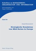 Strategische Konsistenz von M&A-Serien in Europa (eBook, PDF)