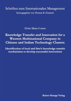 Cover Knowledge Transfer and Innovation for a Western Multinational Company in Chinese and Indian Technology Clusters (eBook, PDF)