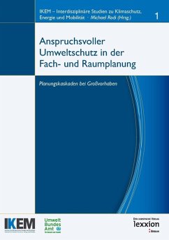 Cover Anspruchsvoller Umweltschutz in der Fach- und Raumplanung (eBook, PDF)