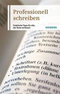 Professionell schreiben (eBook, PDF) - Seitfudem, Gerhard