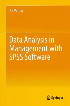 Data Analysis in Management with SPSS Software (eBook, PDF) - Verma, J. P.