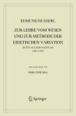 Zur Lehre vom Wesen und zur Methode der eidetischen Variation (eBook, PDF)