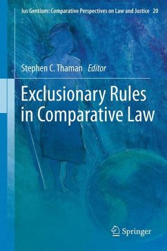 Exclusionary Rules in Comparative Law (eBook, PDF)