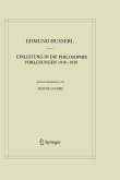 Einleitung in die Philosophie. Vorlesungen 1916–1920 (eBook, PDF)