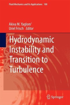 Hydrodynamic Instability and Transition to Turbulence (eBook, PDF) - Yaglom, Akiva M.